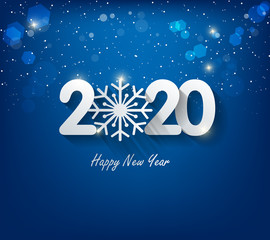 Fototapeta na wymiar Happy New Year 2020, merry christmas. Happy Chinese New Year 2020 year of the rat