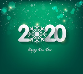 Happy New Year 2020, merry christmas. Happy Chinese New Year 2020 year of the rat