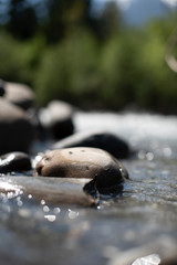 Das wilde Wasser und die Steine