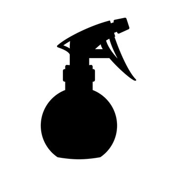 recommend clip art: Black and white water sprayer silhouette