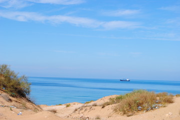 Fototapeta na wymiar Méditerranée, littoral sud, Algérie