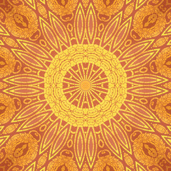 Obraz premium Creative for background.Floral fantasy style ornament.For fabric, print, carpet ornaments Persian relief. Finish stained glass in the Oriental style. Art graphics