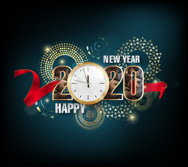 Happy New Year 2020, merry christmas. Happy Chinese New Year 2020 year of the rat