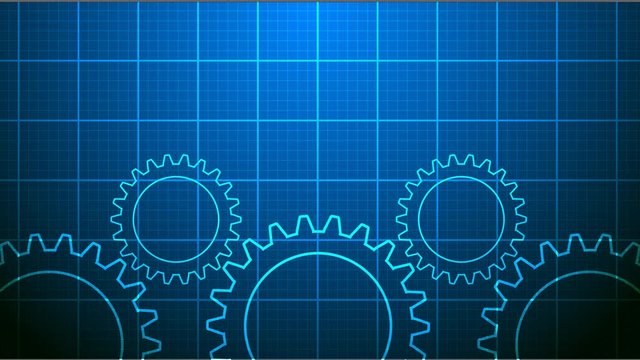 sfondo, ingranaggi, ingranaggio, video, 4k