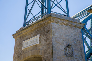 Iconic Bridge of Luis I. Porto, Portugal