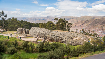 Qenko ruins (or Qenqo) is an archaeological site near Cusco, believed to be a place where sacrifices and mummification took place. One of the largest huacas (holy places) in the Cusco Region.