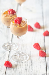 Glasses Of Irish Cream Liqueur