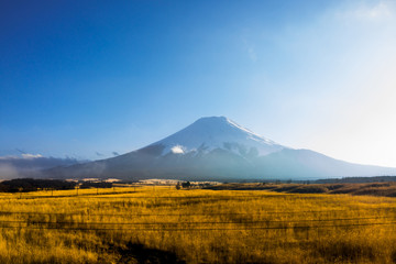 Fototapeta premium Mount Fuji and Anti-Fuji
