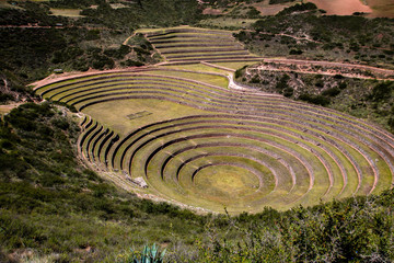 Moray vallée sacrée des incas au Pérou