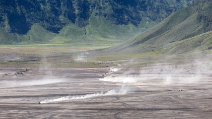 Safari tours in Bromo Tengger Semeru National Park in Indonesia