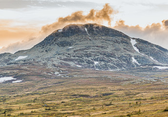 Gaustatoppen, Rjukan, Góry Skandynawskie, Telemark, 1883 m n.p.m, Norwegia, Norway, Norge, Gausta,...