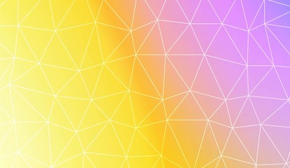 Modern elegant background with polygonal pattern with triangles elements. For interior wallpaper, smart design, fashion print. Vector illustration. Creative gradient color.