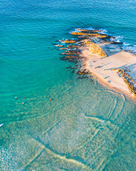 Aerial Beach Coastline Australia