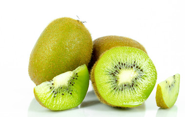 kiwi isolated on white background