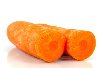 carrot isolated on white background