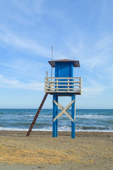 Torre de Salvavidas / Lifeguard Tower. Rincon de la Victoria. Málaga