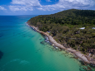 Aerial Beach Coastline Australia