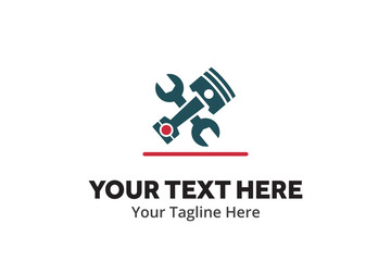 automotive logo creative illustration vector of graphic , car mechanic logo illustration vector , vector of car service repair logo illustration for logo identity and business