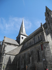 Fototapeta na wymiar Kirche in Guerande, Frankreich