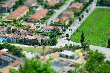 Veduta paese dall'alto