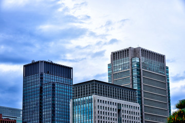 Fototapeta premium Cityscape of Marunouchi, Tokyo, Japan.