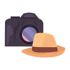 summer time holiday icon vector ilustration