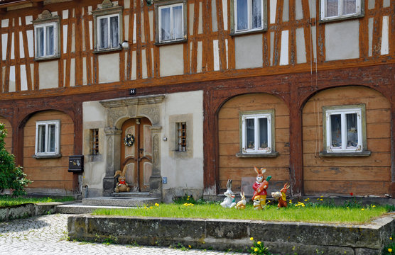 umgebindehaus in waltersdorf