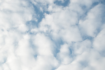 blue sky with clouds