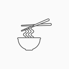 bowl of noodle icon