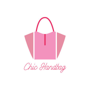 Handbag with Logo