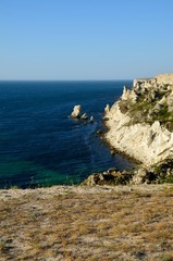 Fototapeta na wymiar Crimea cape Tarkhankut
