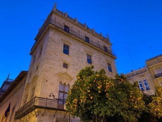 Walking around in Valencia, Spain