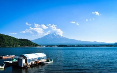 Naklejka premium Fujikawaguchiko, Yamanashi