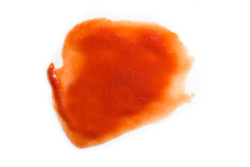 tomato sauce or ketchup, chilli sauce isolated on a white background with clipping path.