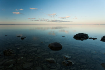 Rocky Beach at Sunset