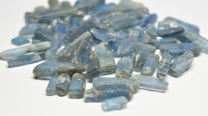 Kyanite raw gemstone crystals