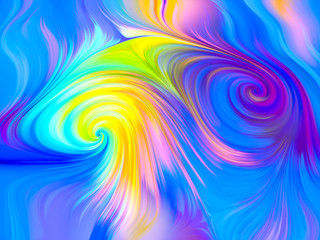 Vivid Palette Abstraction