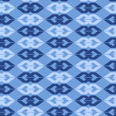 seamless pattern of geometric shapes