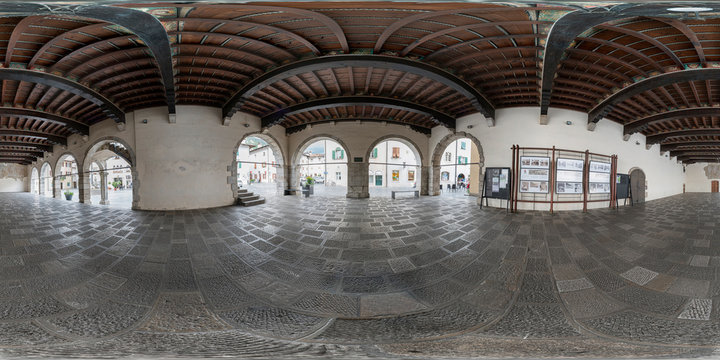 The municipal building in Venzone