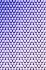 Hexagon cube pattern cover geometric, card square.