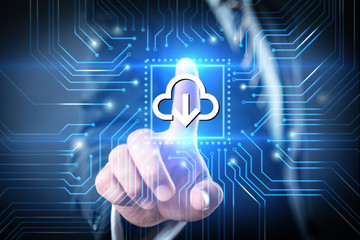 Download Data Storage Business Technology Network Internet Concept