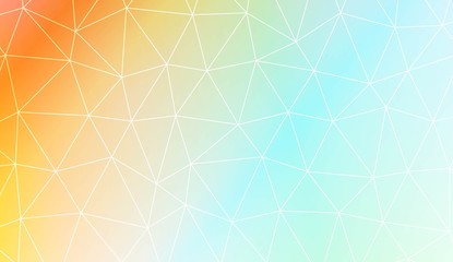 Polygonal pattern with triangles mosaic cover. Style for your business design. Vector illustration. Creative gradient color.