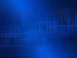 Blue Background With Halftone Effect 