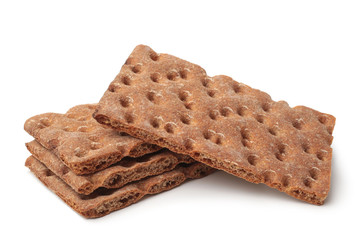 Rye bread crackers