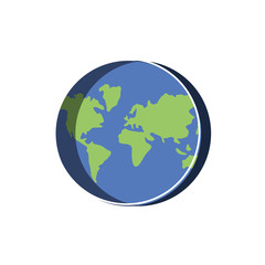 Isolated planet design vector ilustration