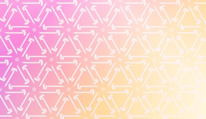 Vector Design. Illustration With Triangles Line. Modern Decorative Background. Pastel gradient color