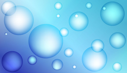 Blurred decorative design with bubbles. For elegant pattern cover book. Vector illustration.