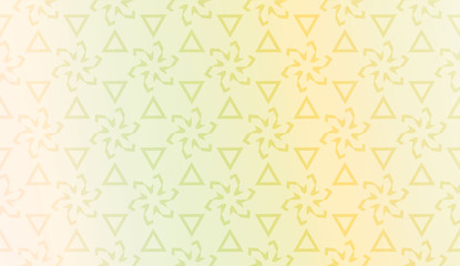 Smart background with decorative geometric layot. Vector illustration. Gradient color