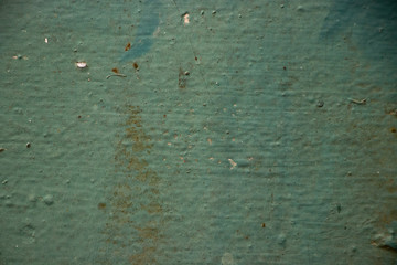 Ugly green grunge stained rough surface texture