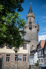 Obraz premium Adolfsturm in der Burg Friedberg (Hessen)